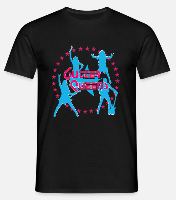 Unisex Silhouetten Shirt Pink